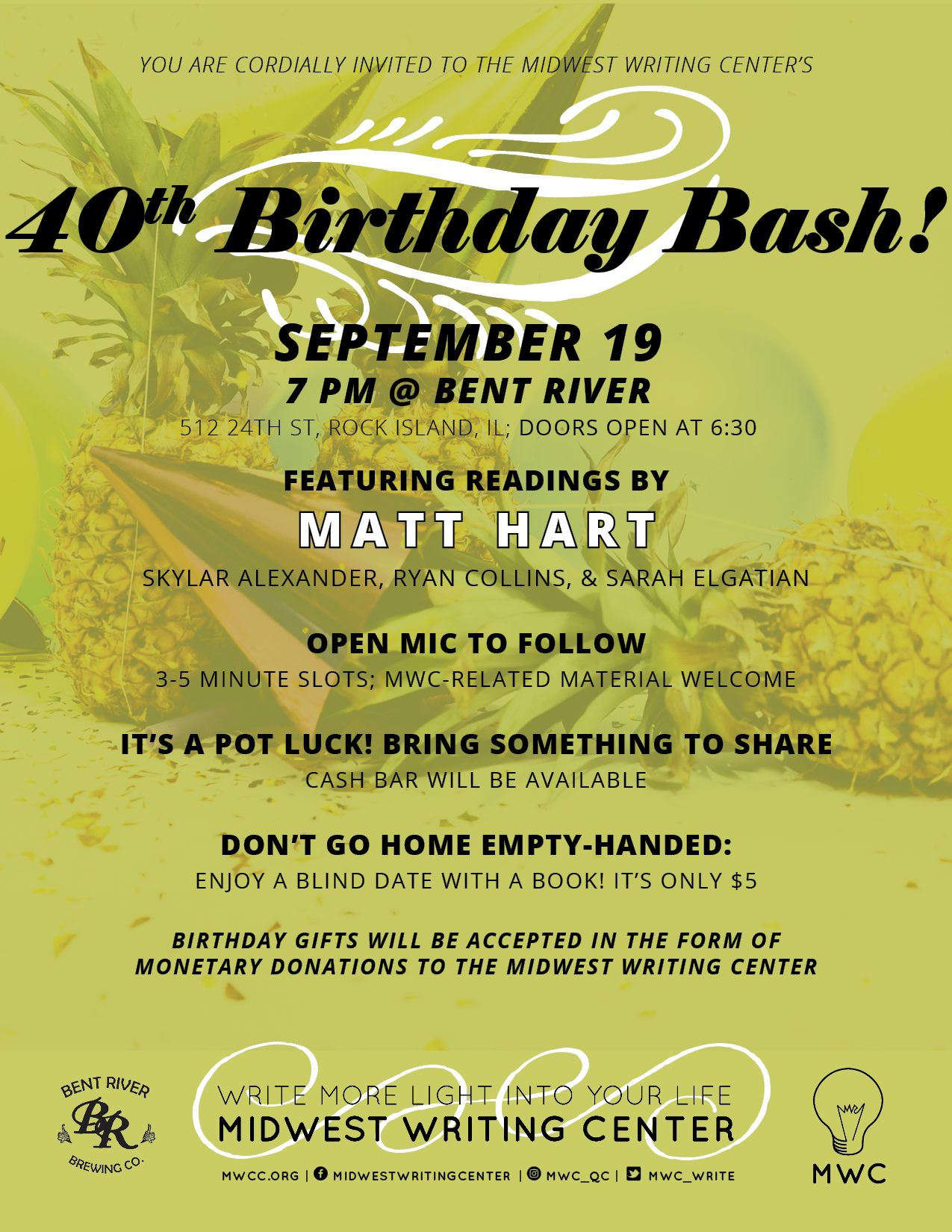 You’re cordially invited to MWC’s 40th Birthday Party! – Midwest